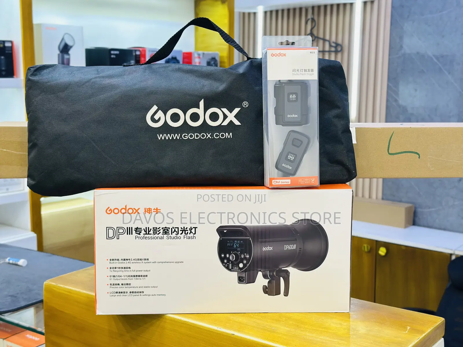 Godox DP600III-V Professional Studio Flash With Full Accessories