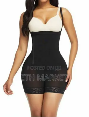 Fashion Double-Layered Full Body Shaper – Black, Sizes