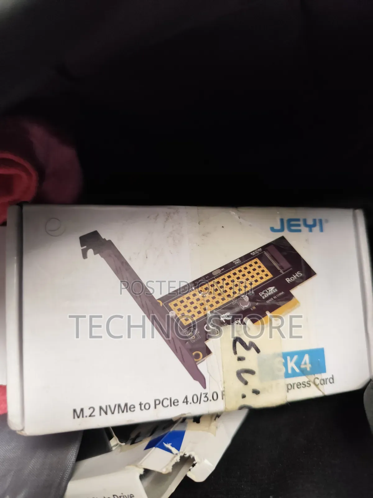 JEYI SK4 M.2 NVMe to PCIe 4.0/3.0 Full Speed Express Card