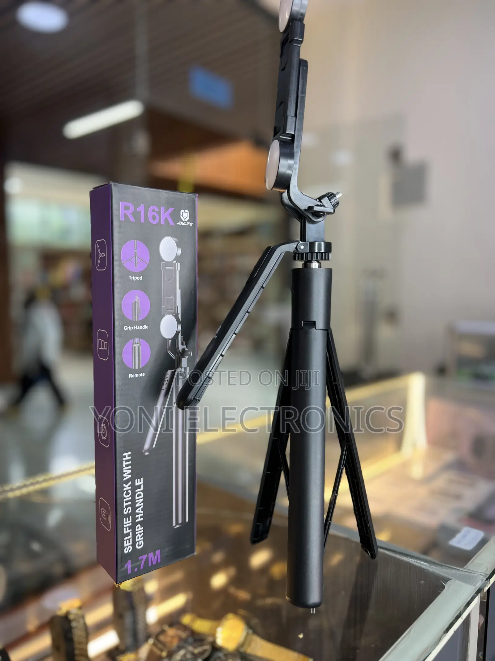 Joway R16K Selfie Stick With Grip Handle (1.7M)