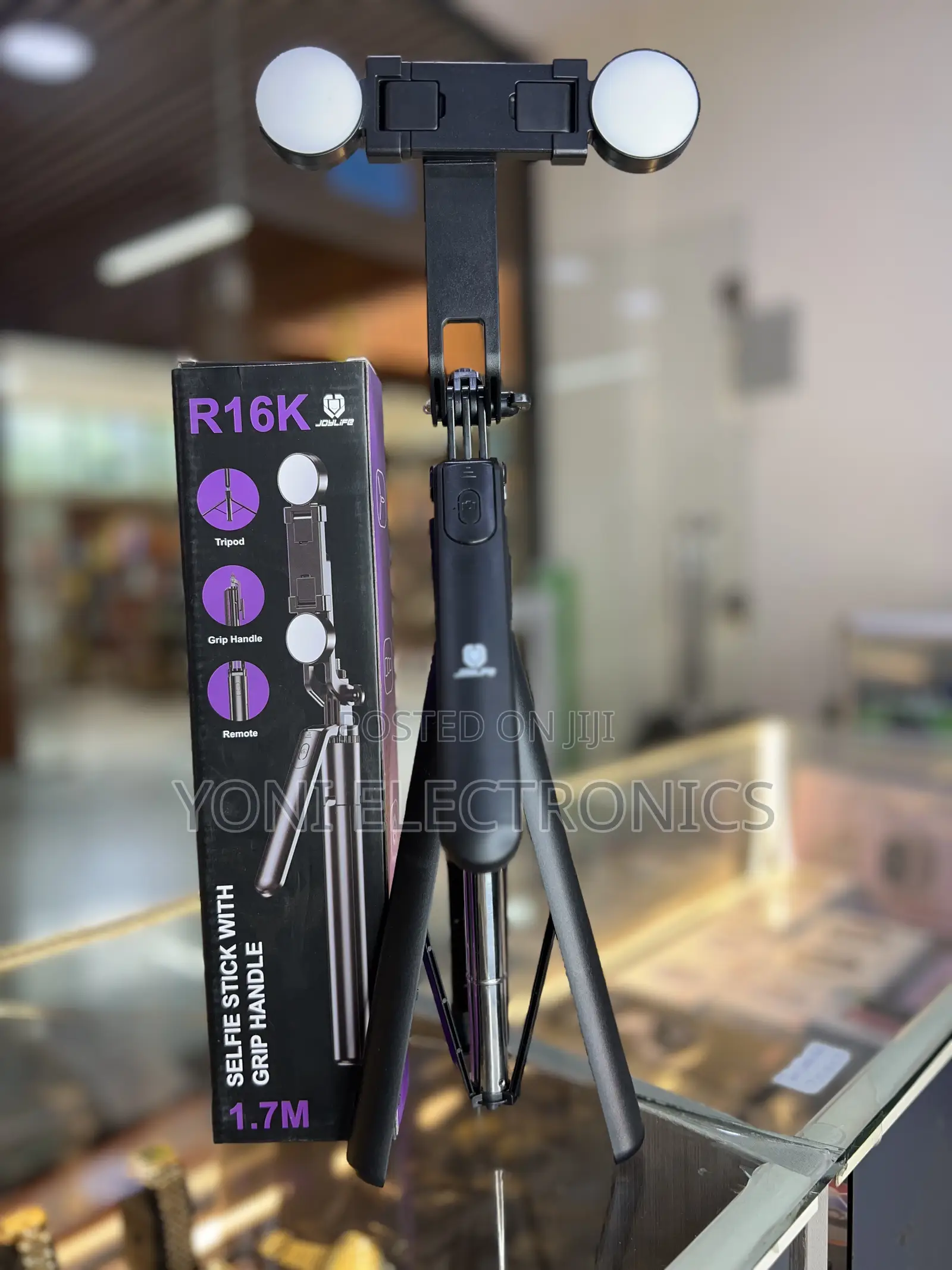 Joway R16K Selfie Stick With Grip Handle (1.7M)