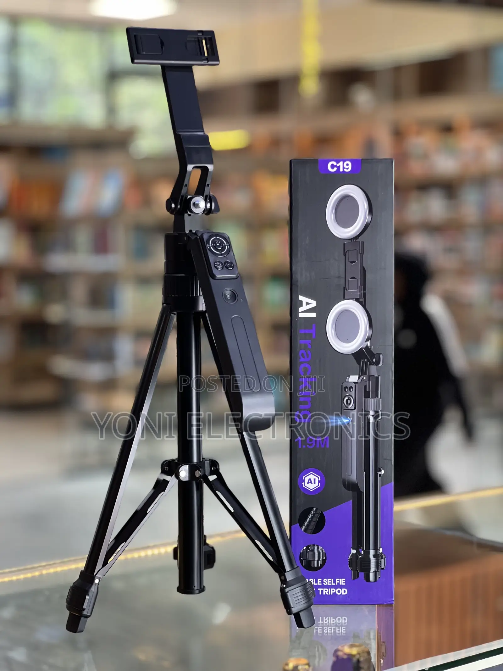 C19 AI Tracking Smart Selfie Stick (1.9M)