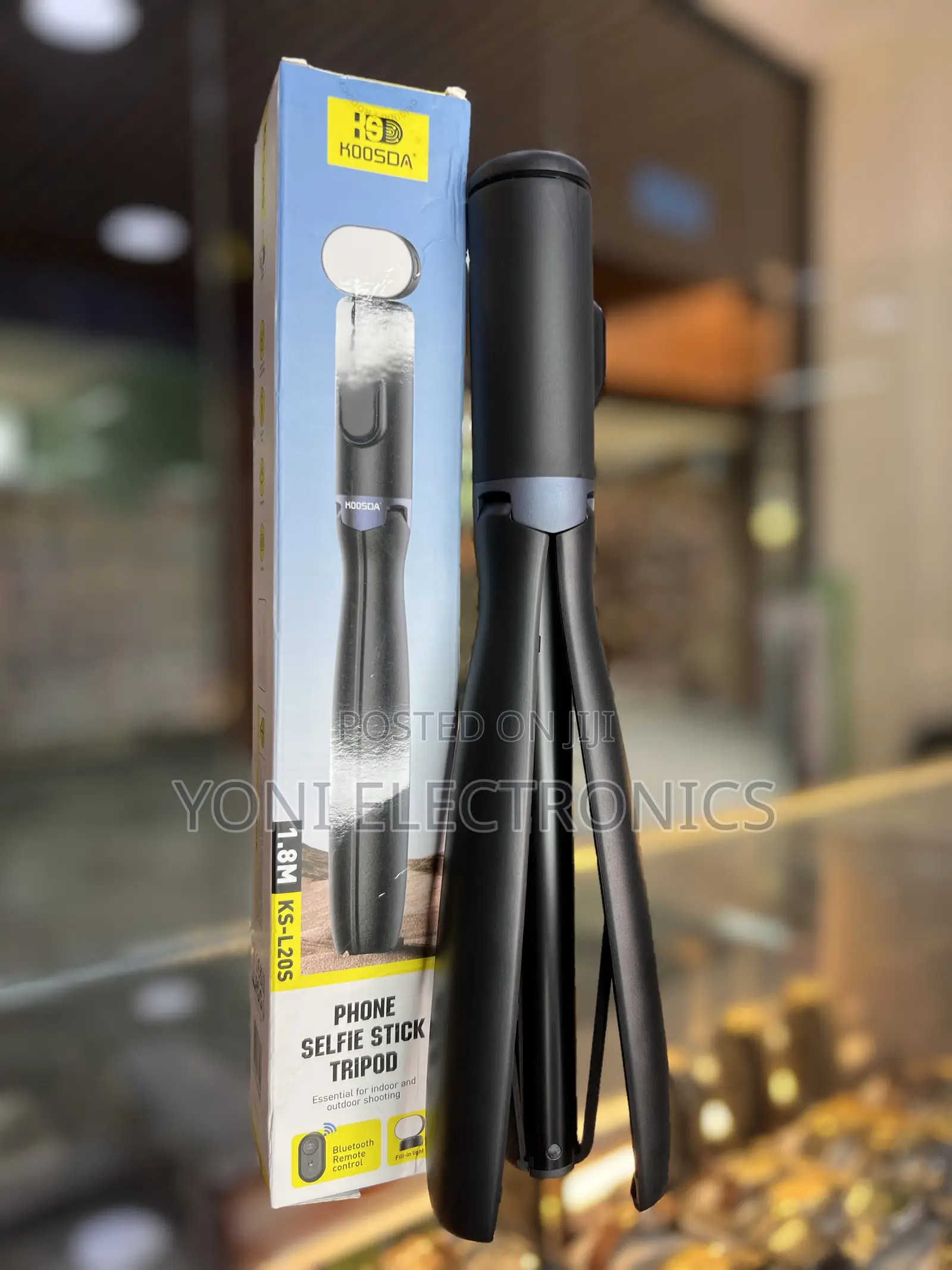 Koosda KS-L20S Phone Selfie Stick Tripod (1.8M)