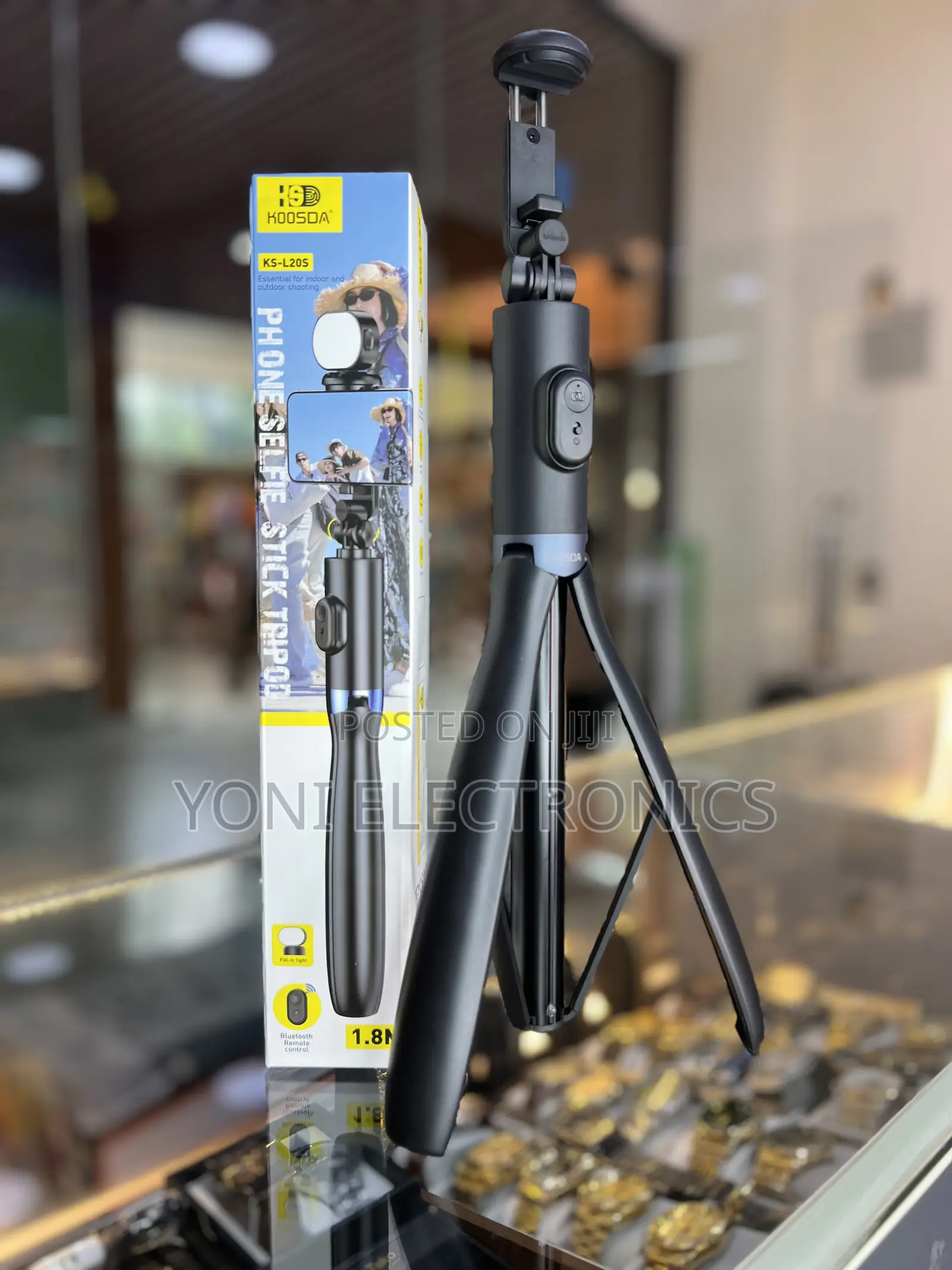Koosda KS-L20S Phone Selfie Stick Tripod (1.8M)