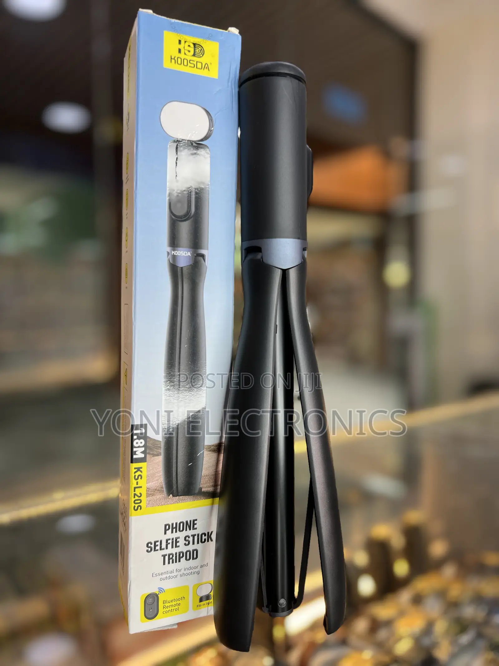 Koosda KS-L20S Phone Selfie Stick Tripod (1.8M)