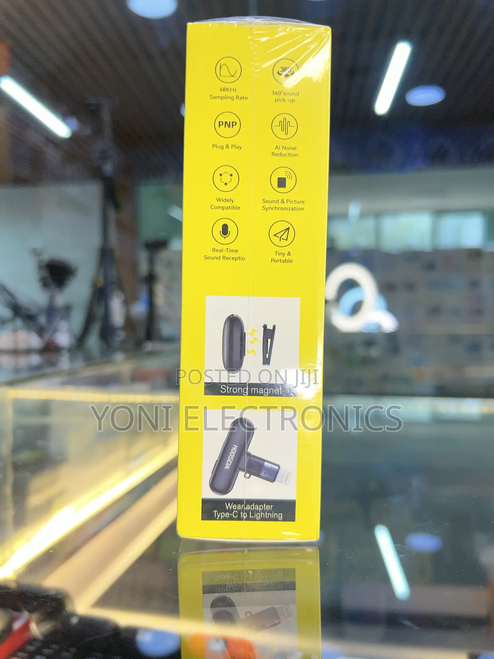 Koosda KMP-156AI Noise Reduction Wireless Microphone