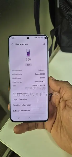 Samsung Galaxy S20 128 GB Gray