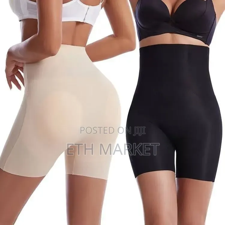 Tummy-Control and Butt-Lifter Shapewear Shorts in Black
