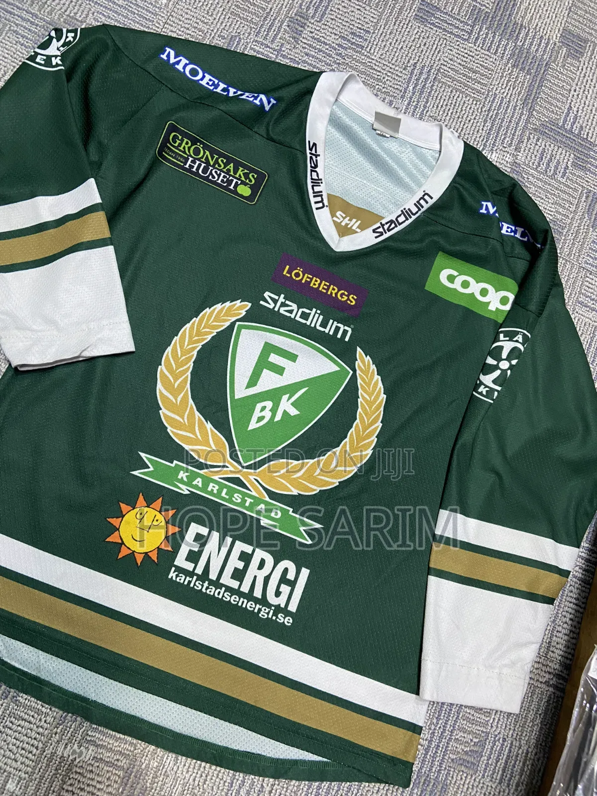 Rare Färjestad BK Swedish Ice Hockey Jersey