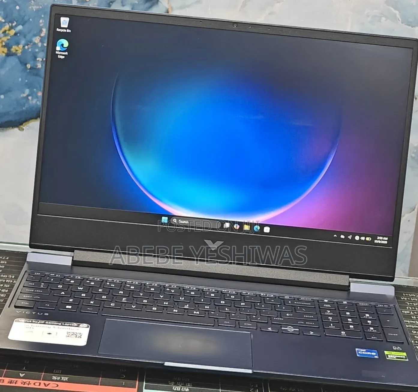 New Laptop HP Victus 15 16GB Intel Core i5 SSD 1T