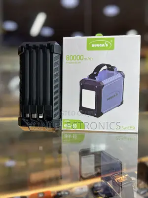 Rugga's 80,000mAh Power Bank With Light 