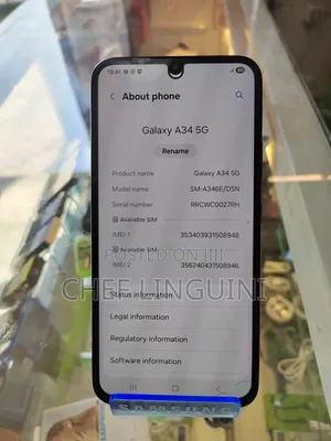 Samsung Galaxy A34 5G 128 GB Black
