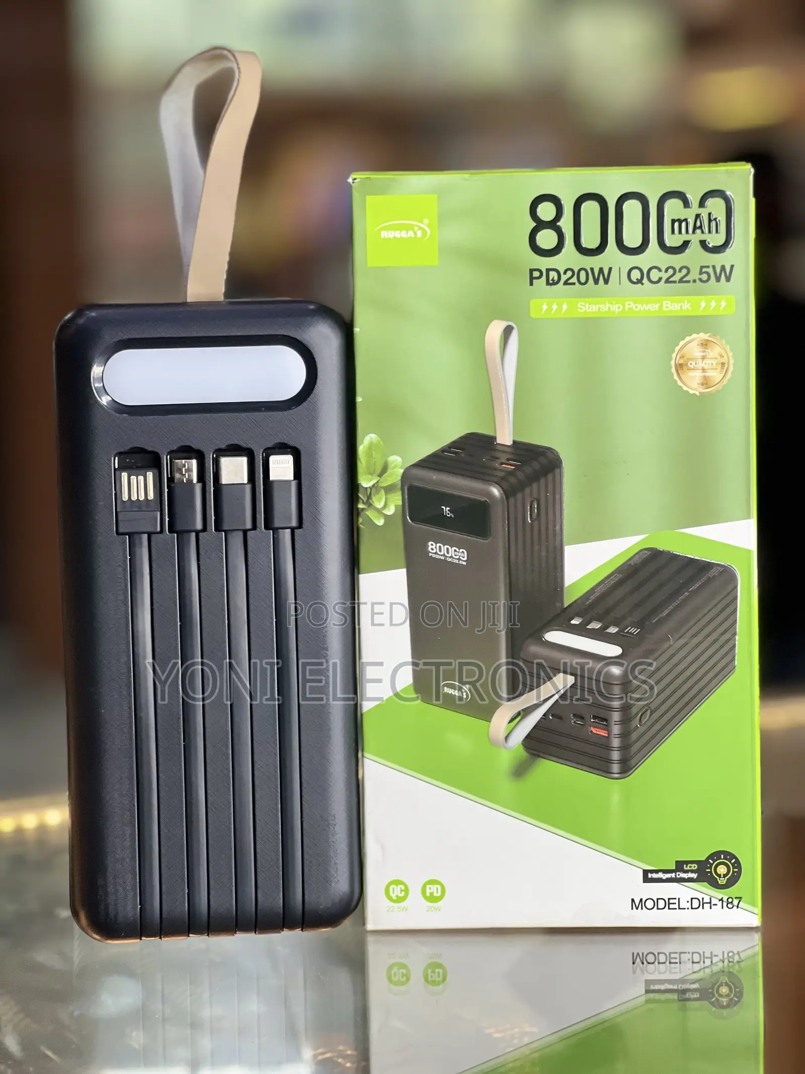 Rugga's 80,000mAh Starship Power Bank