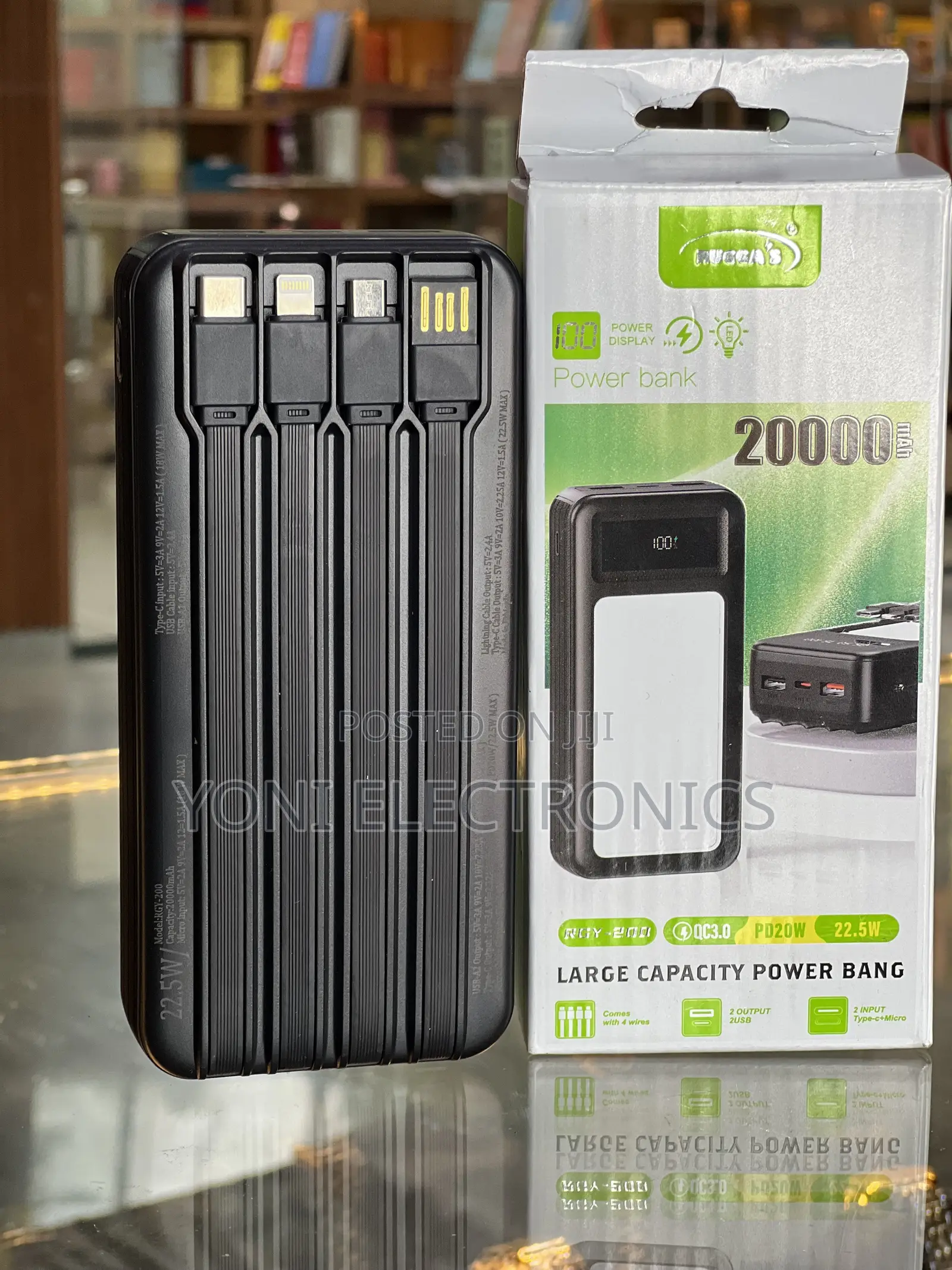 Rugga's 20,000mAh Large Capacity Power Bank