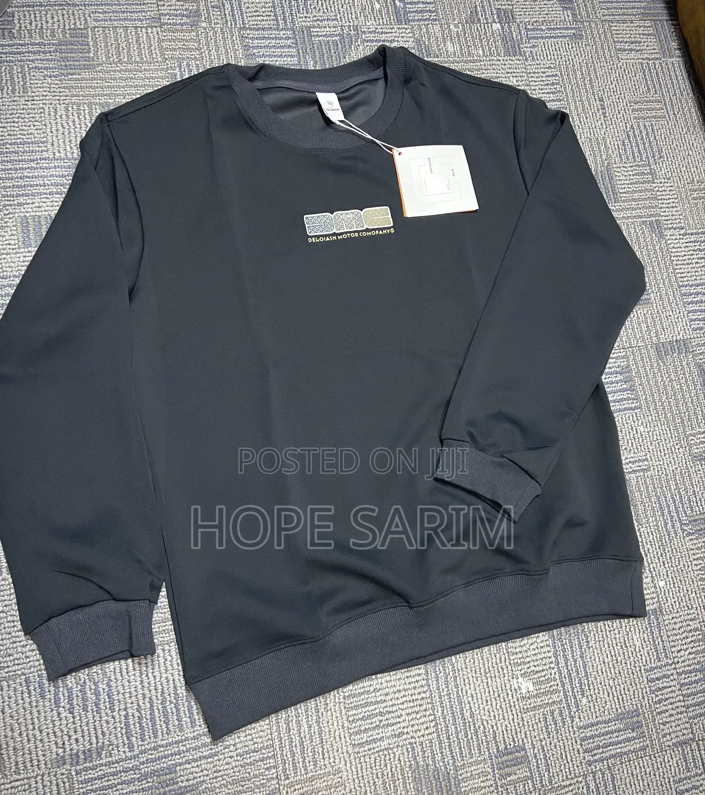 Brand New DeLorean Classic Crewneck Sweatshirt