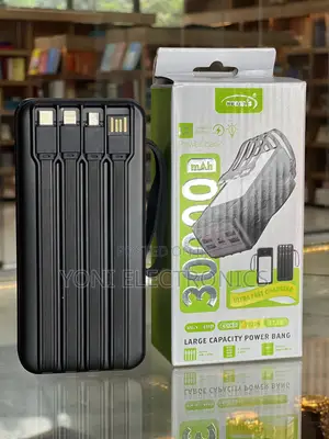 Rugga's 30,000mAh Large Capacity Power Bank (Model: RGY-300)
