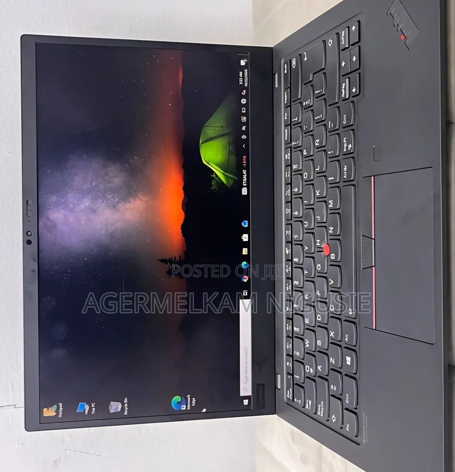 New Laptop Lenovo ThinkPad X1 Carbon 16GB Intel Core i7 SSD 512GB