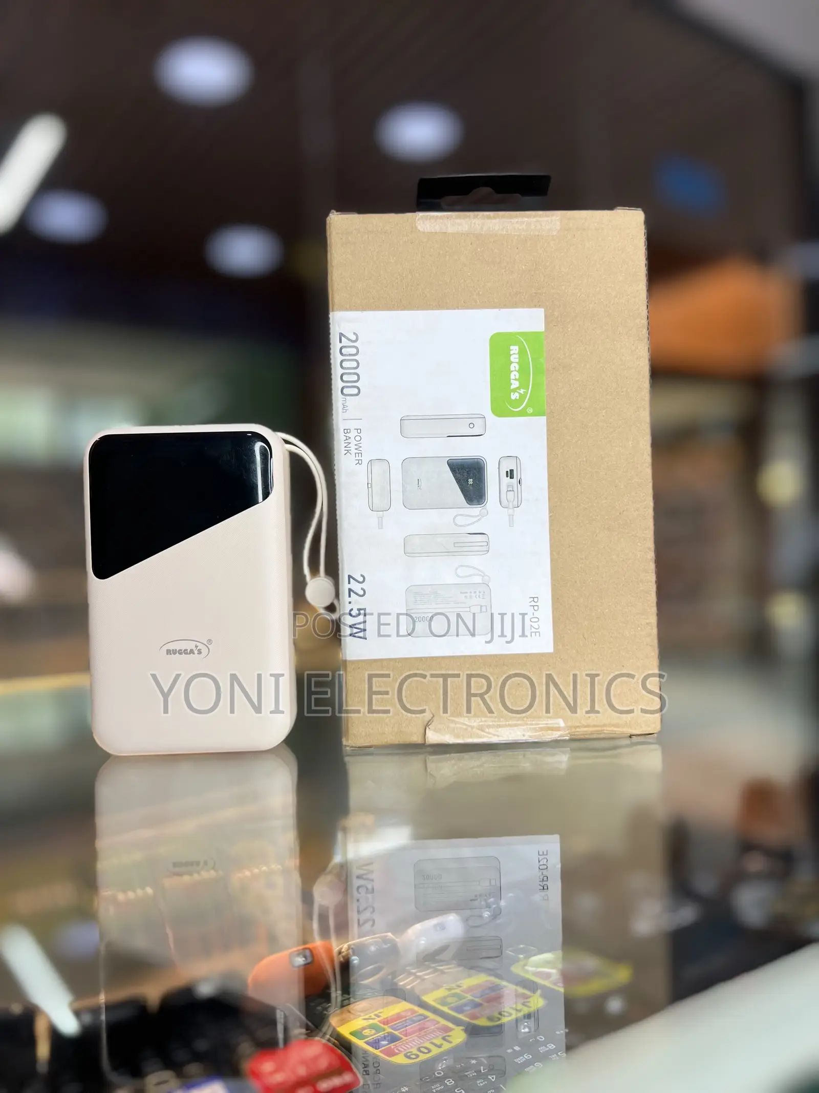 Rugga's 20,000mAh Power Bank Type-C & iPhone Cable