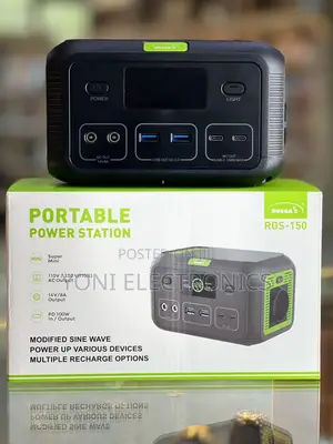 Rugga's RGS-150 Portable Power Station With Light