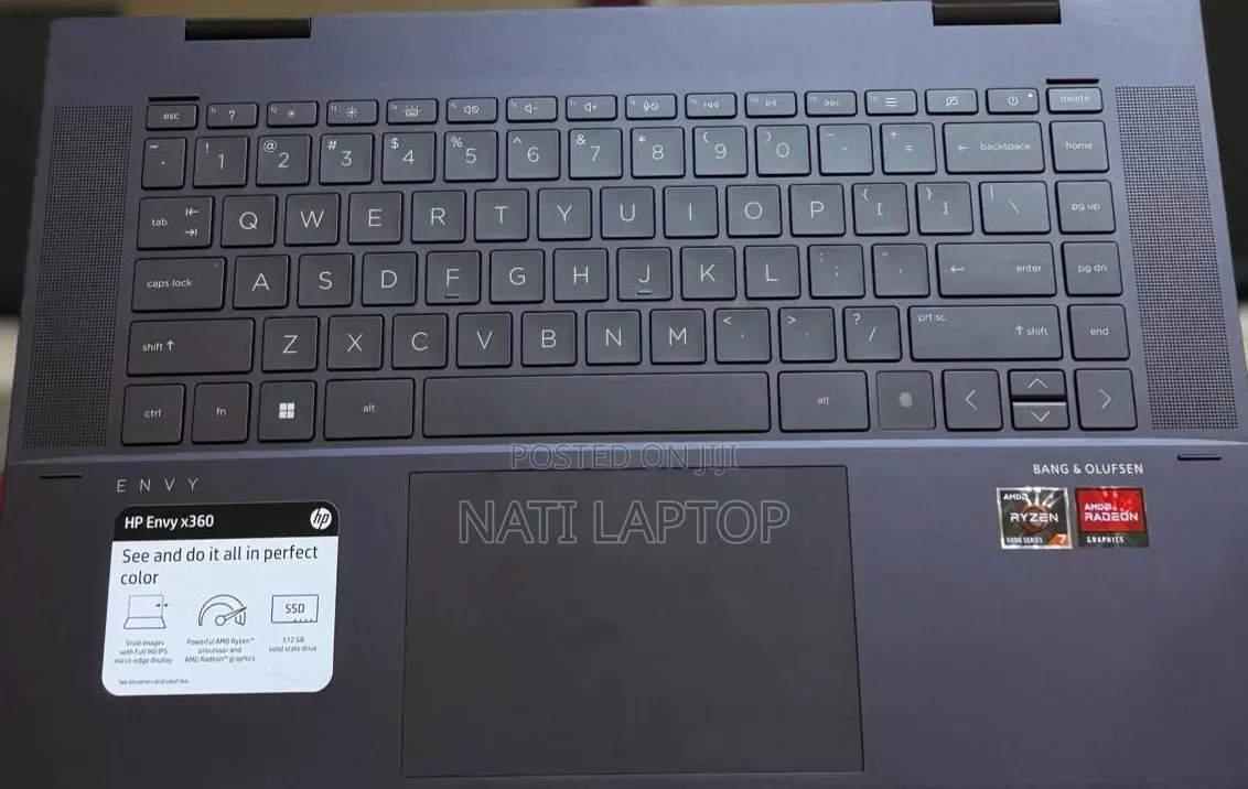 New Laptop HP Envy x360 16GB AMD Ryzen 7 SSD 512GB
