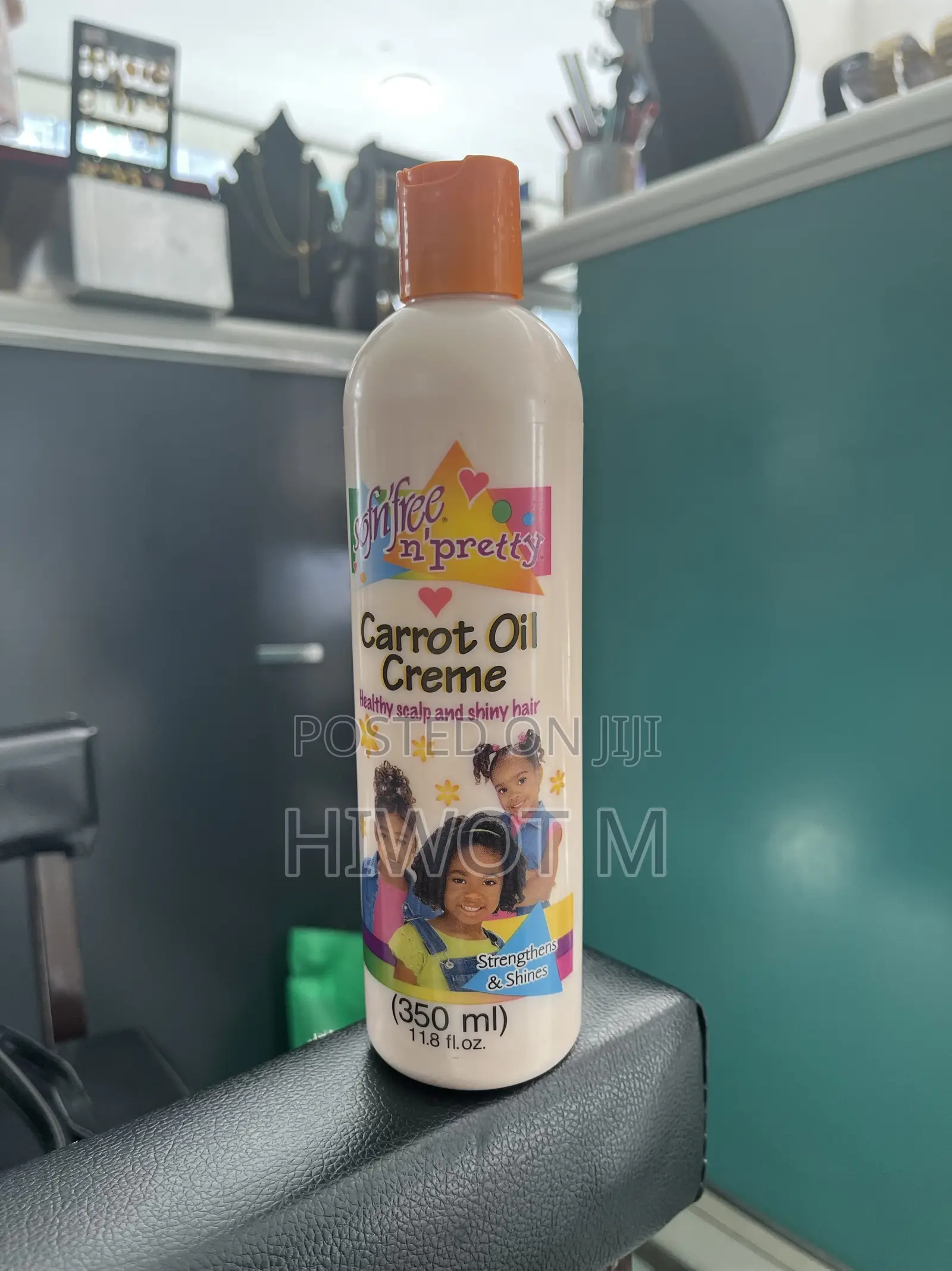 Carrot Oil Crème Healthy Scalp and Shiny Hair
