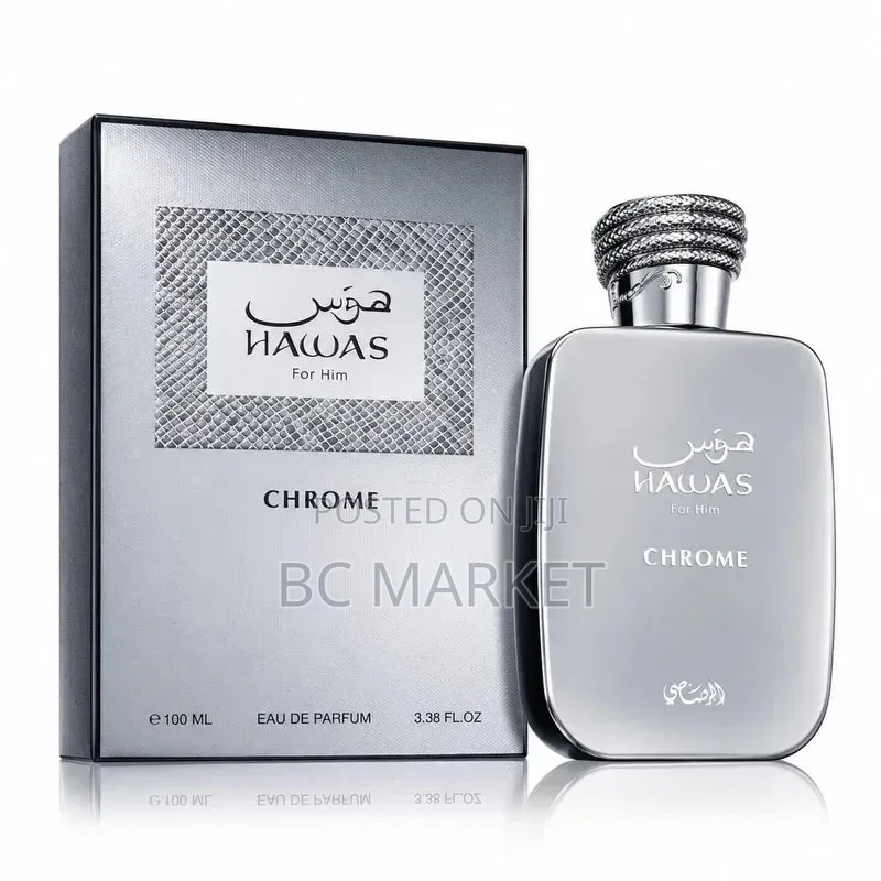 Hawas Chrome by Rasasi Is a 100ml Eau De Parfum