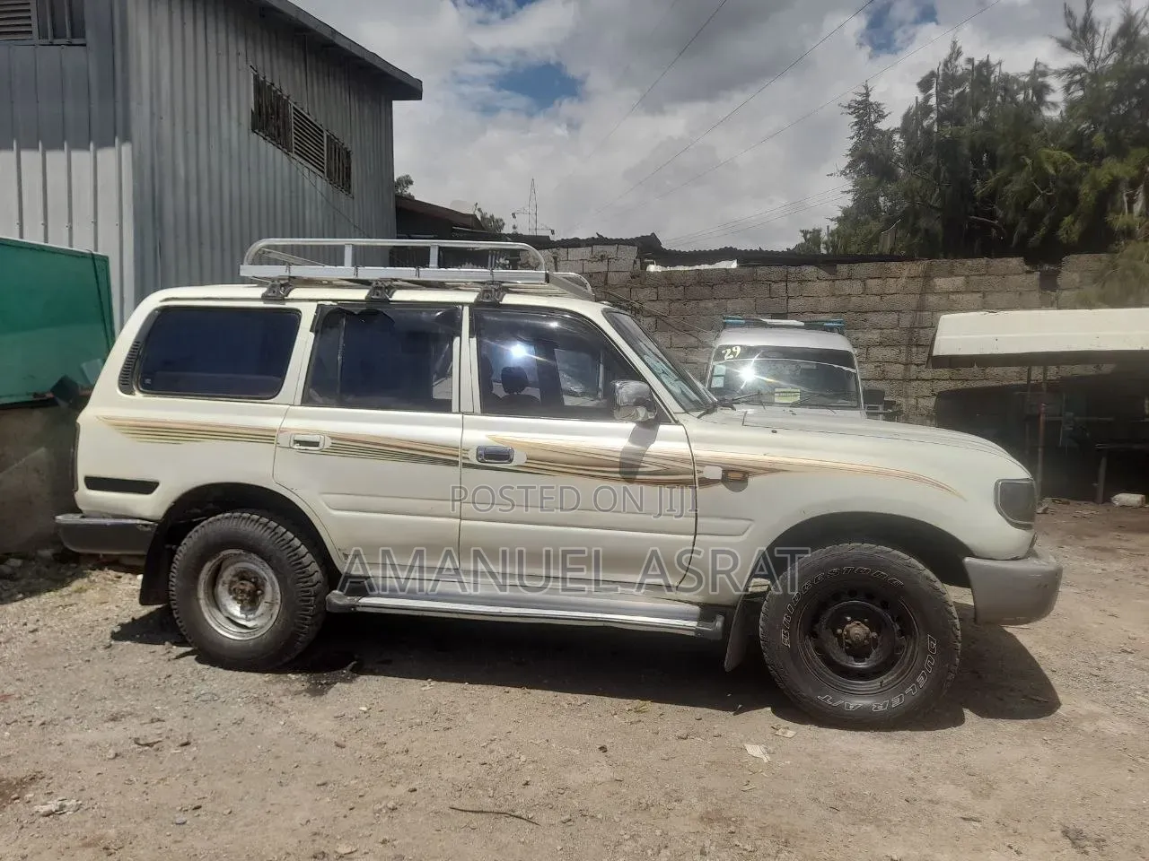 Toyota Land Cruiser 70 1991 White