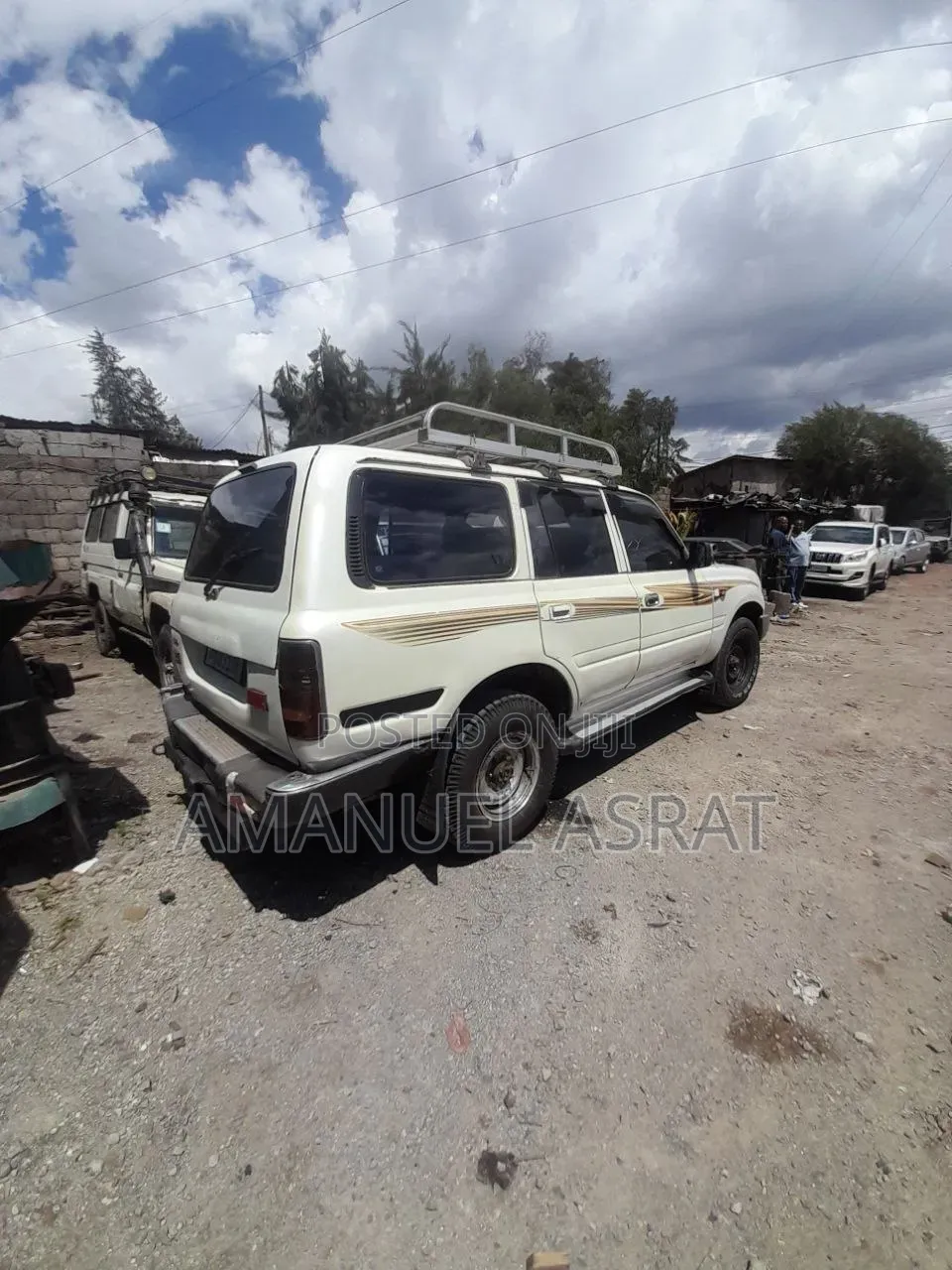 Toyota Land Cruiser 70 1991 White