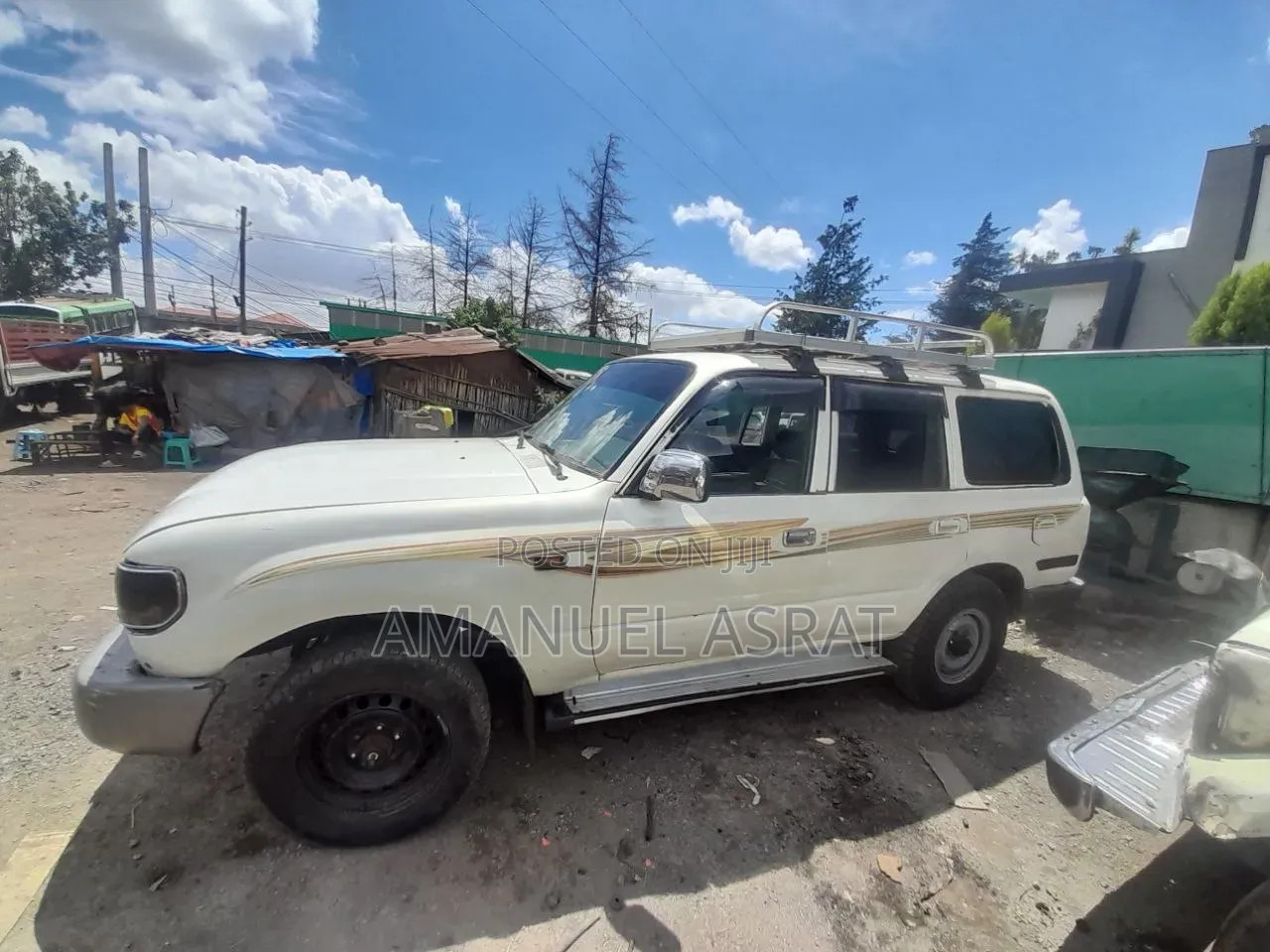 Toyota Land Cruiser 70 1991 White
