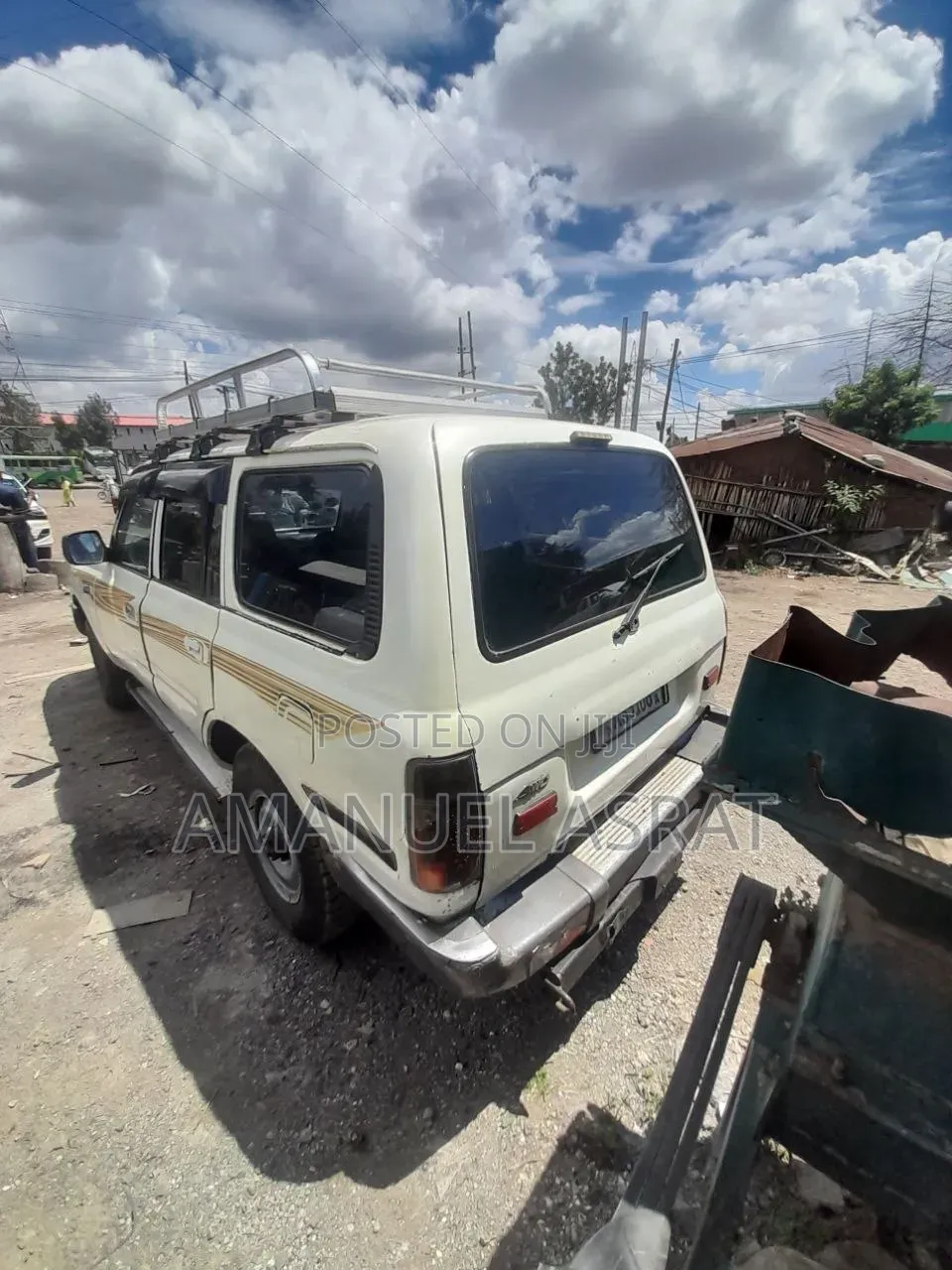 Toyota Land Cruiser 70 1991 White