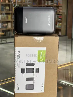 Rugga's 20,000mAh Power Bank 45W Portable