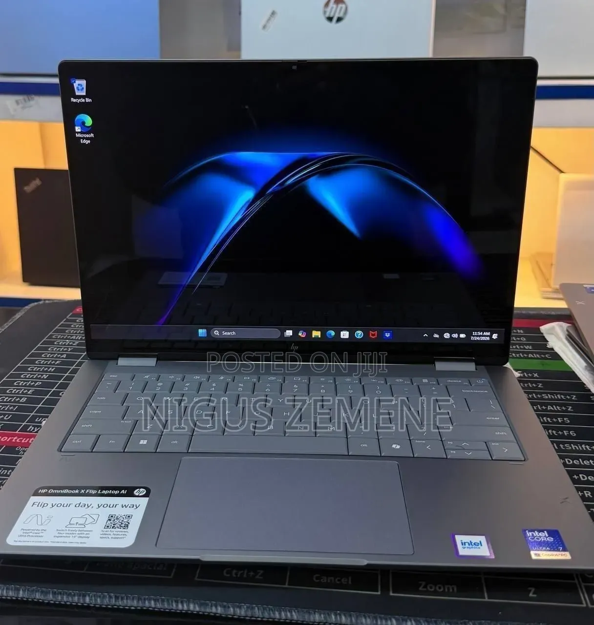 New Laptop HP Chromebook X360 24GB Intel Core Ultra 7 SSD 512GB