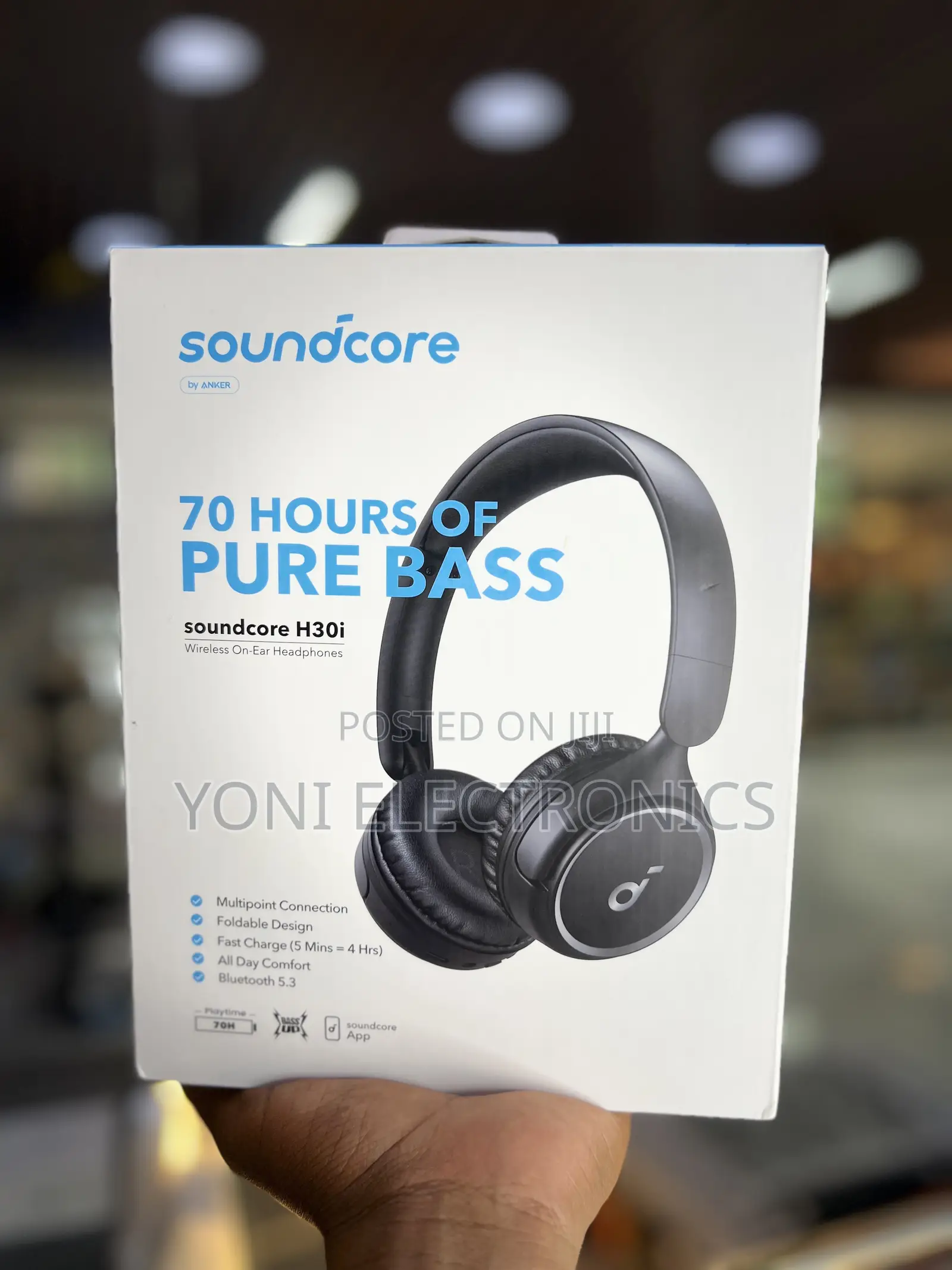 Soundcore by Anker H30i Wireless on-Ear Headphones High Quality