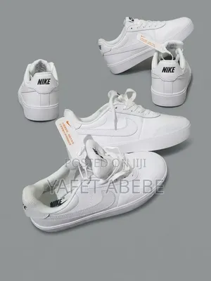 Nike White Sneakers
Size 40 41 Made in Vietnam