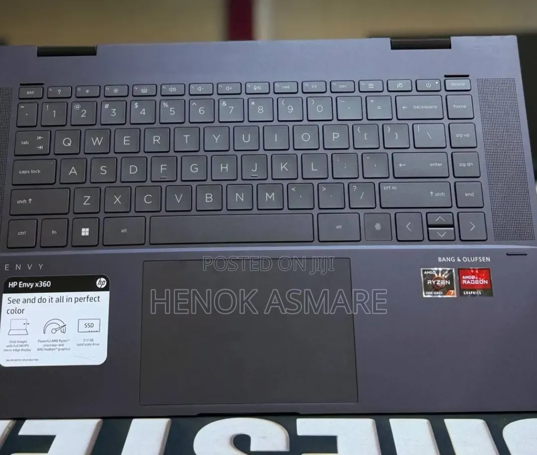 New Laptop HP Envy 15 16GB AMD Ryzen 7 SSD 512GB