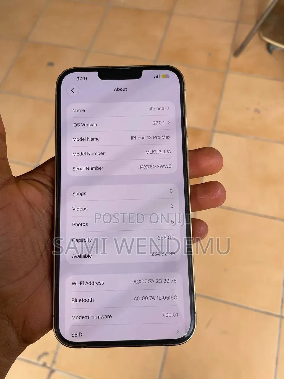 Apple iPhone 13 Pro Max 256 GB Silver