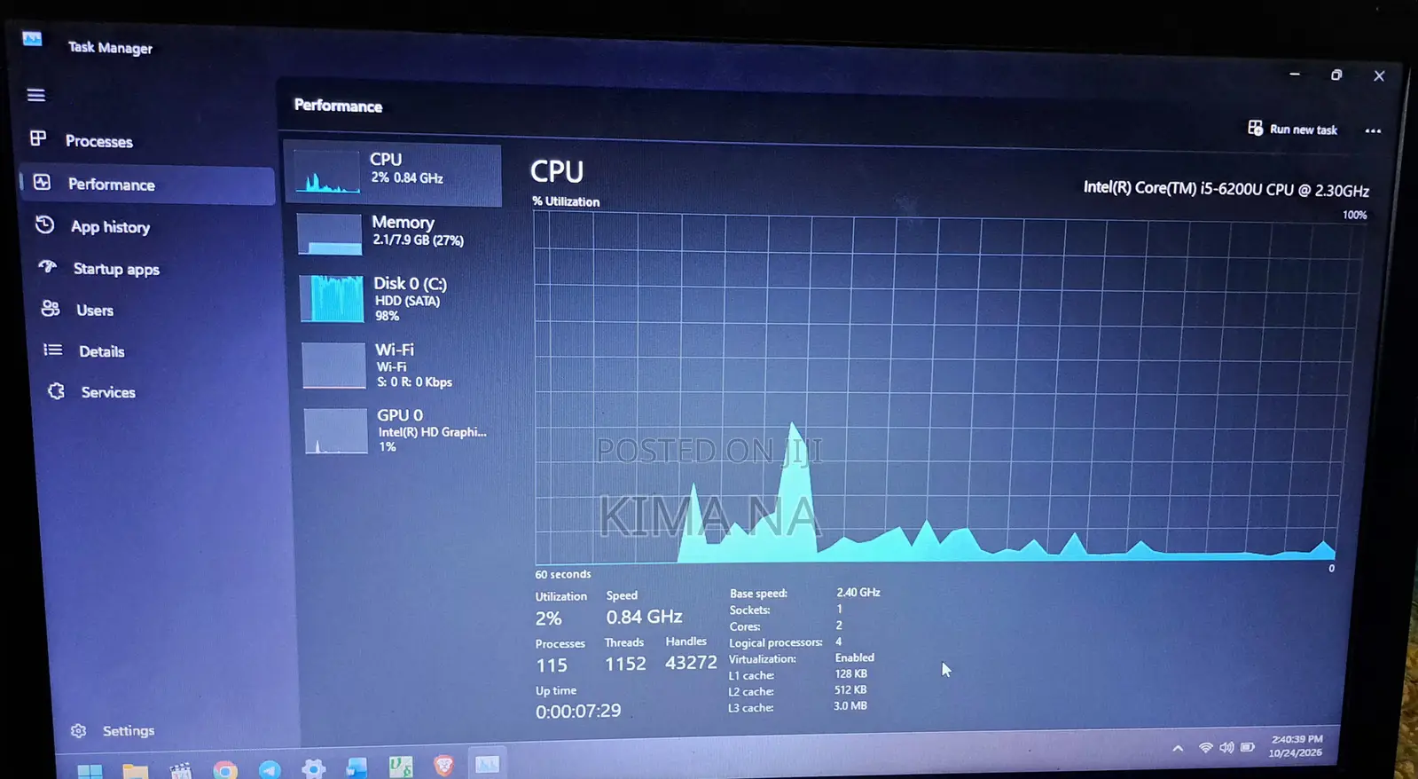 Laptop Acer Aspire 5 8GB Intel Core i5 HDD 1T