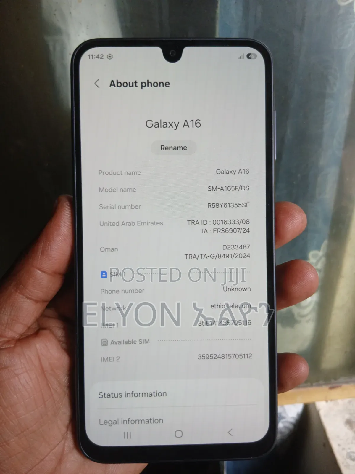Samsung Galaxy A16 128 GB Blue
