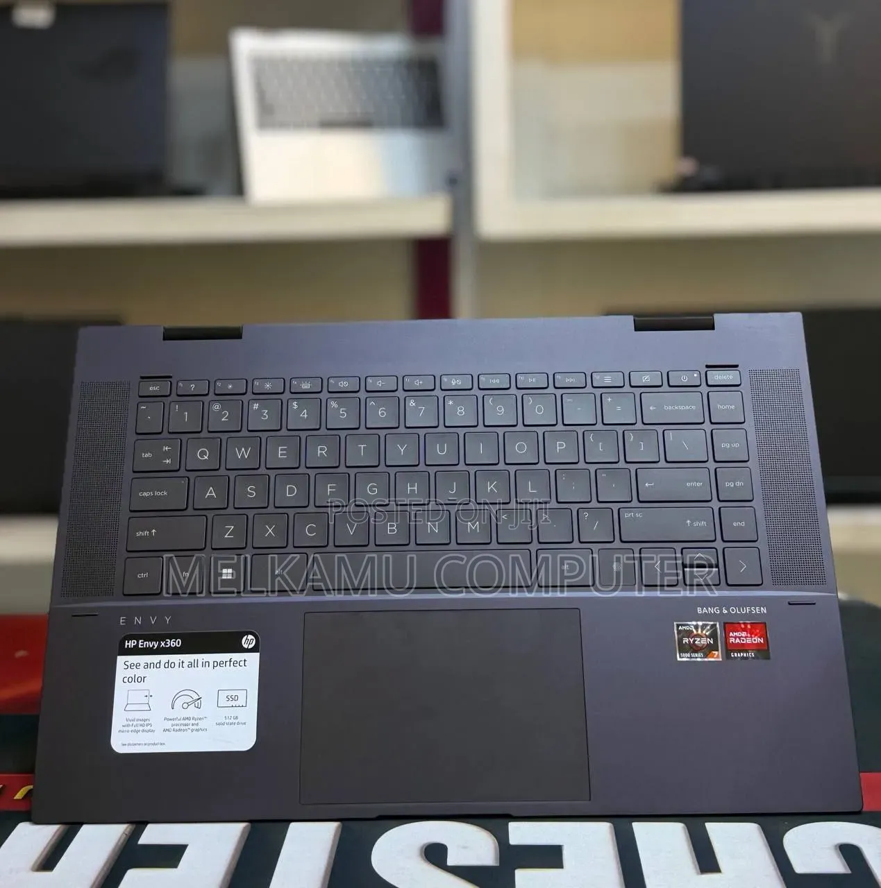 New Laptop HP Envy x360 16GB AMD Ryzen 7 SSD 512GB