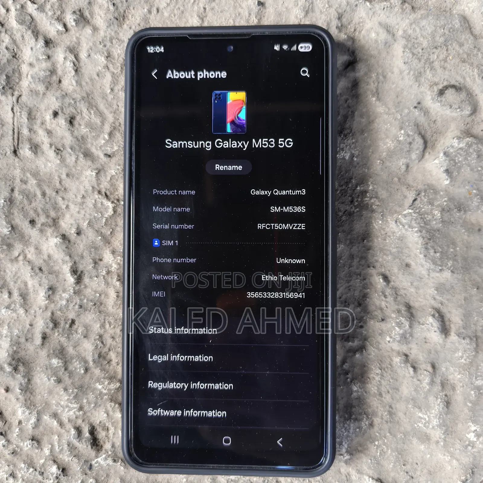 Samsung Galaxy M53 128 GB Blue