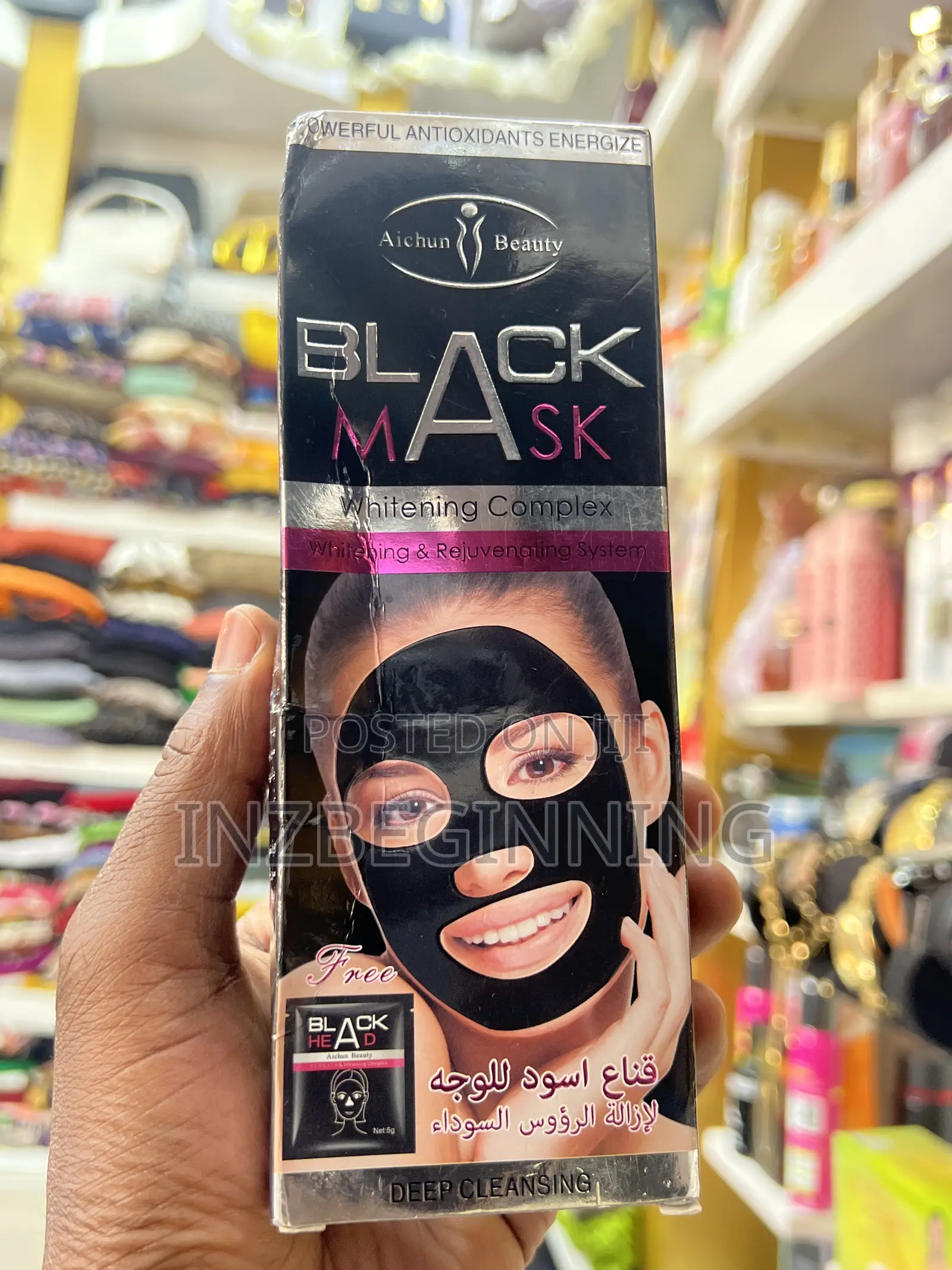 Original Black Mask Whitening Complex for Power Full Antioxident Energ