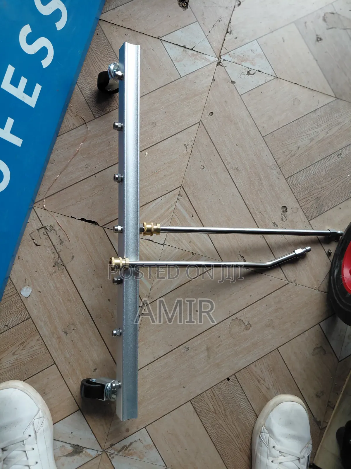 Pressure Washer Undercarriage Cleaner (2-in-1 Water Broom)