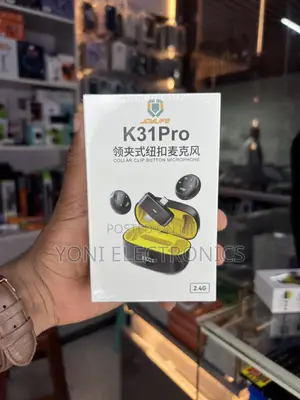 K31 Pro Collar Clip Button Microphone High Quality