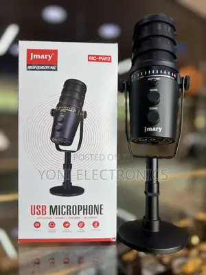 Jmary MC-PW12 USB Microphone (Podcast Microphone )
