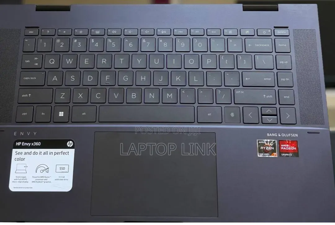 New Laptop HP Envy x360 16GB AMD Ryzen 7 SSD 512GB