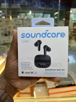 Soundcore by Anker R60i NC True Wireless Earbuds (Black)