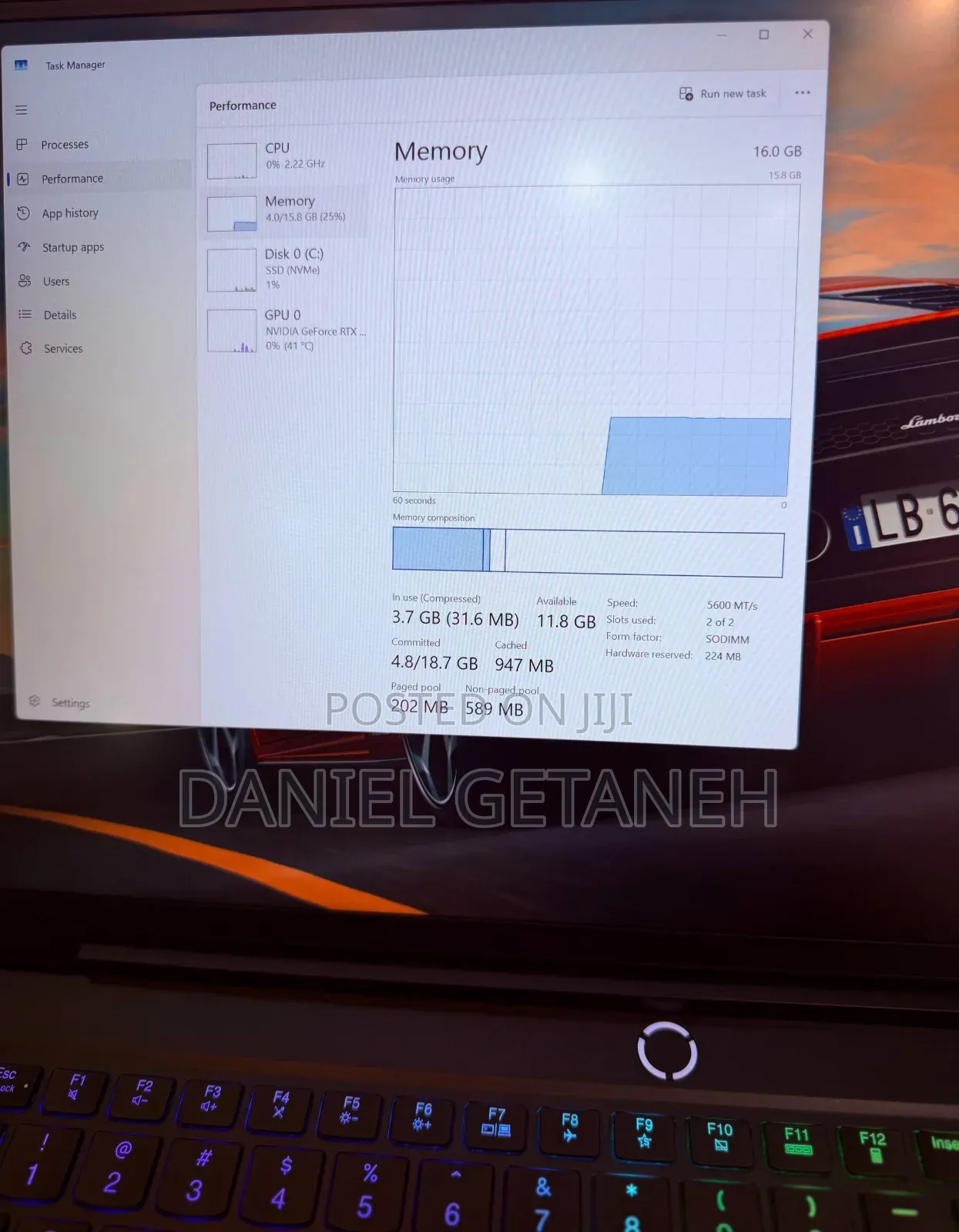 New Laptop Lenovo Legion Pro 7 16GB Intel Core i9 SSD 1T
