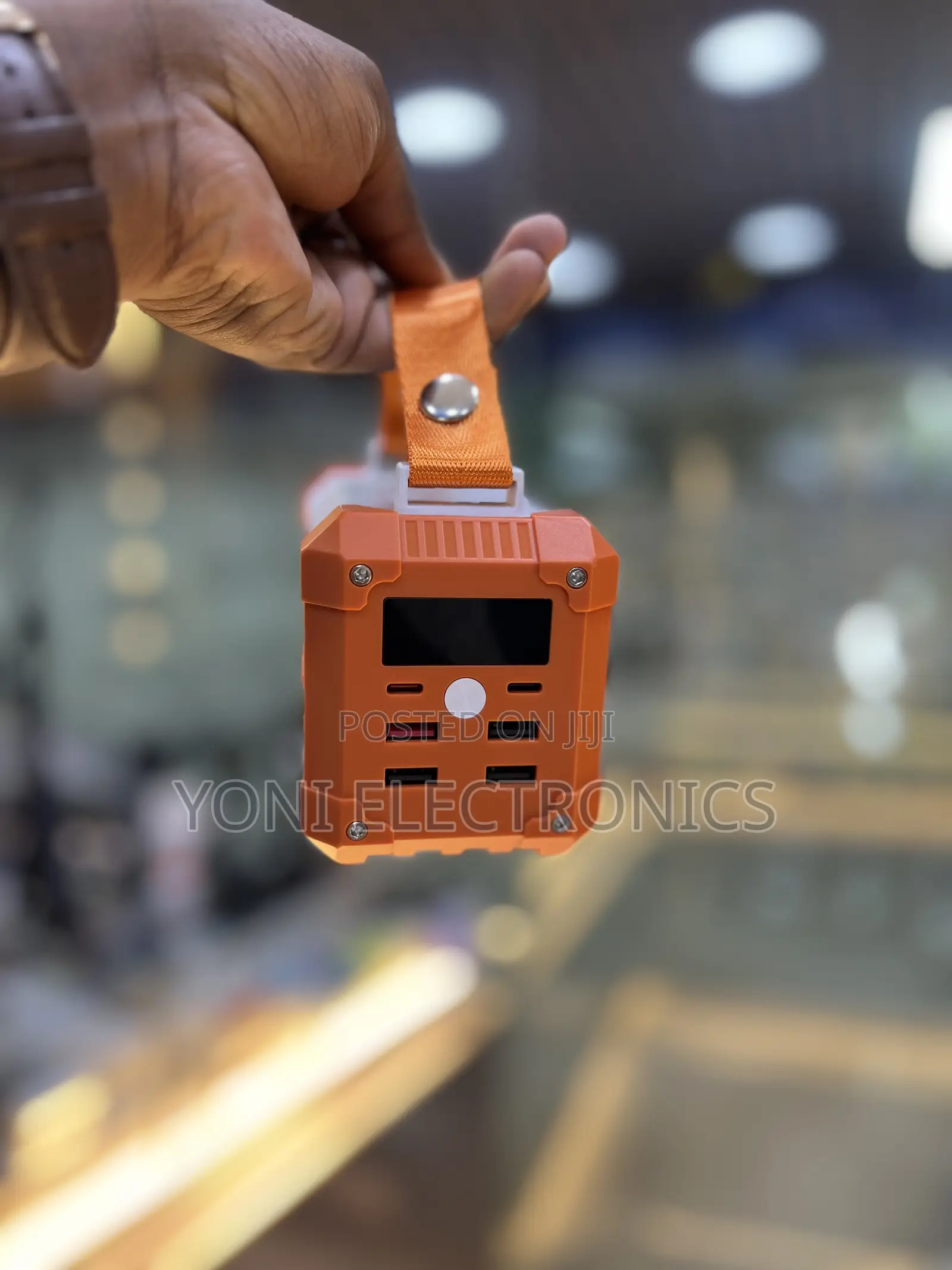 Rugga's 60,000mAh Power Bank (Model: HMA-60 - White & Orange Edition)