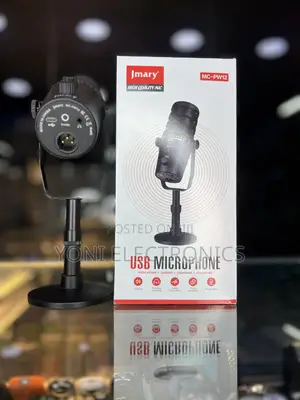 Jmary MC-PW12 USB Microphone (Podcast &Live Streaming Microphone )