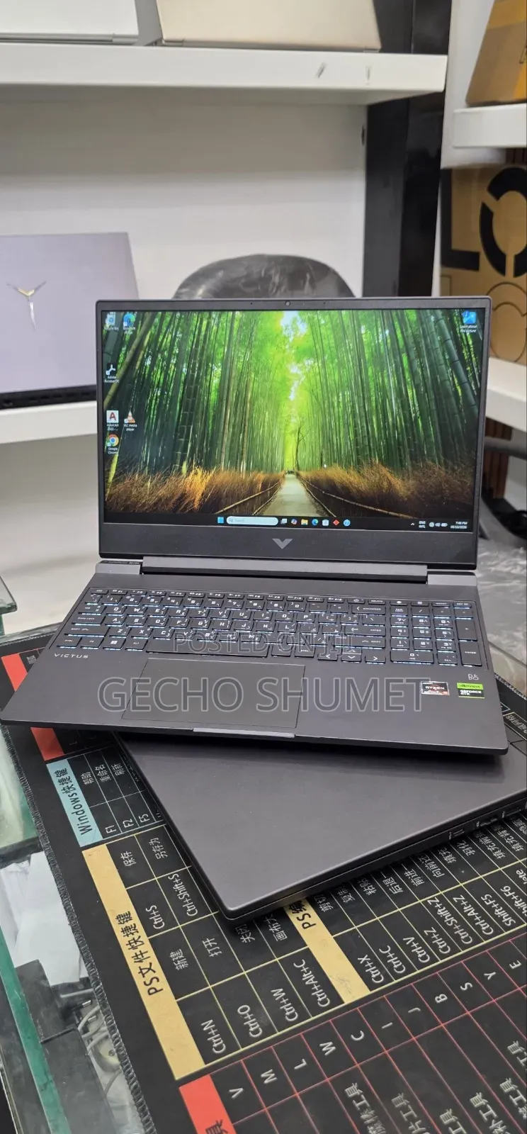 New Laptop HP Victus 15 8GB AMD Ryzen 5 SSD 512GB